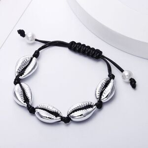 Bohemian Puka Shell Adjustable Bracelet  SB